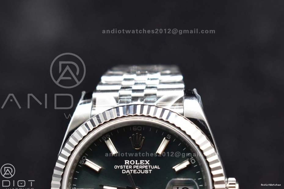 405 Dial 41 GoodFit Edition Steel Best 1:1 Clean 904L Green on Stick 126334 Jubilee Bracelet VR DateJust 1219